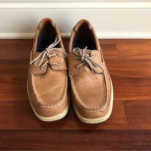 Mens 11 Sperry  leather boat  topsider loafers shoes